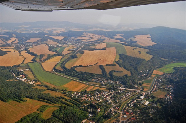 krajina z lietadla