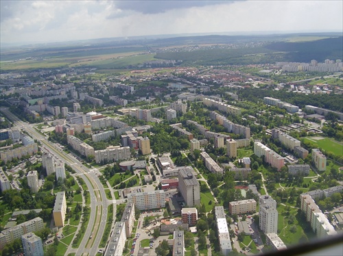 Kosice z vtacej perspektivy - Terasa