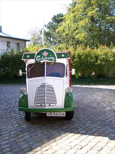 Auto z pivovaru Carlsberg