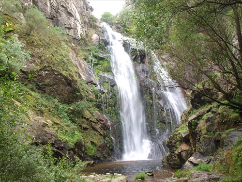 Vodopad Fervenza de Toxa, Galicia