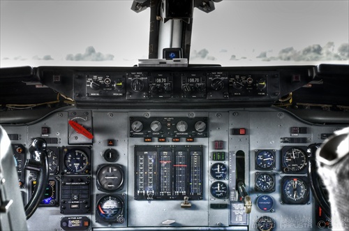 E-3 Sentry (cockpit view)