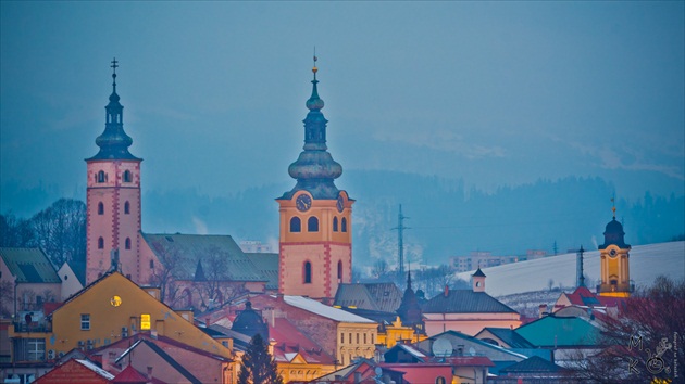 Banska Bystrica podvecer :)