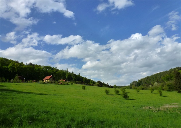 Pohľad na Chřiby