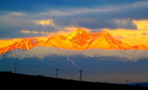 Tatry z Kežmarku