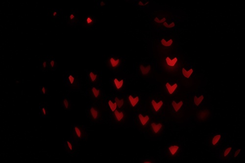 Bokeh heart