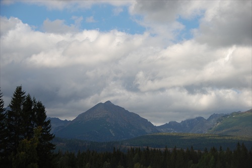 Tatry z auta