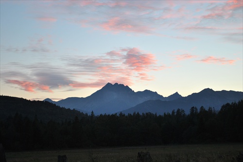 Večer nad Beliankami