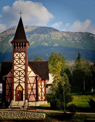 kostolík v Starom Smokovci