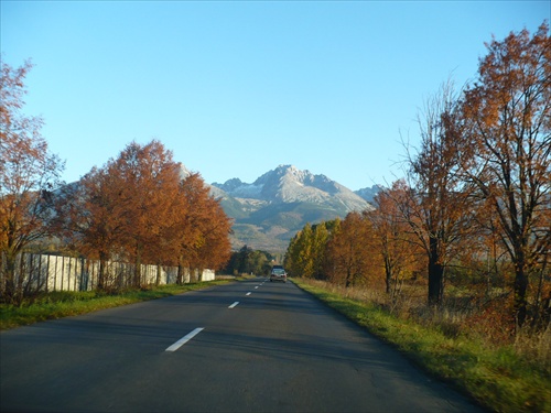 Ranný pohľad na Tatry