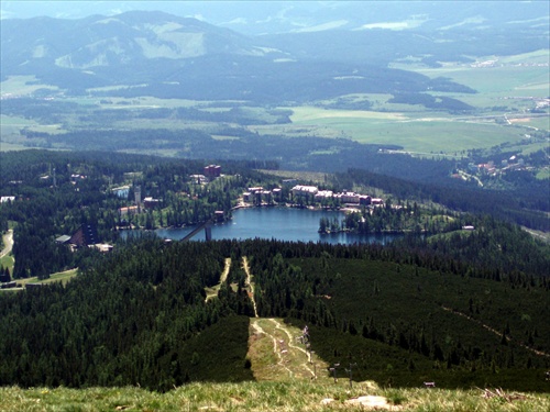 Štrbské pleso zo Soliska