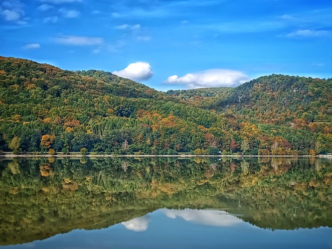 ... jeseň z vlaku 🍂