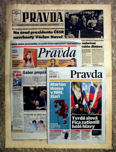 Predvčerom,včera a dnes - PRAVDA