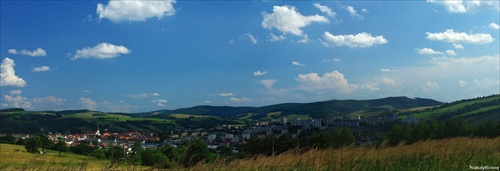 Bardejov - panoráma z Vinbargu