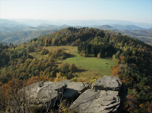 Výhľad  zo  Sitna