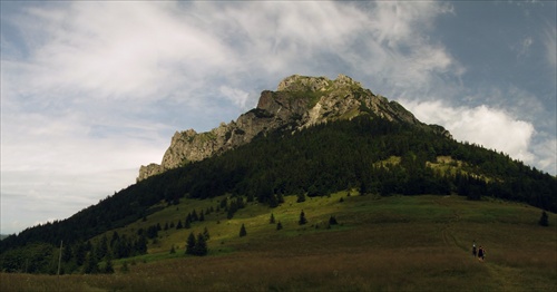 Veľký Rozsutec zo sedla Medziholie