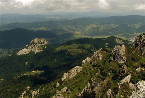 Malý Rozsutec z Veľkého Rozsutca