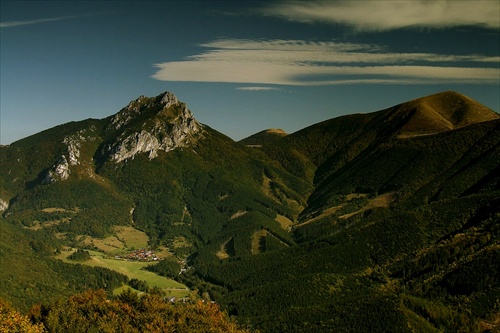 Rozsutec, Osnica a Stoh zo Sokolia