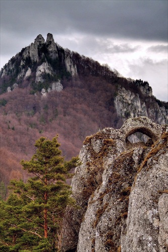 Brada zo Súľovského hradu