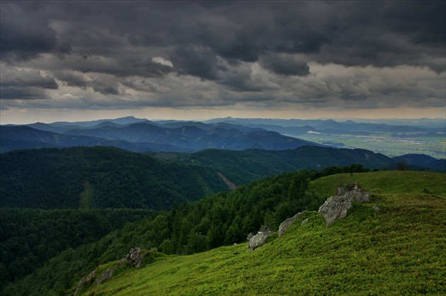 Dnešná dramatická nálada na Skalke