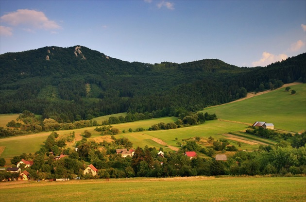 Podvečer nad Hradnou