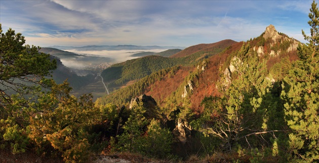 Cestou zo Súľovského hradu