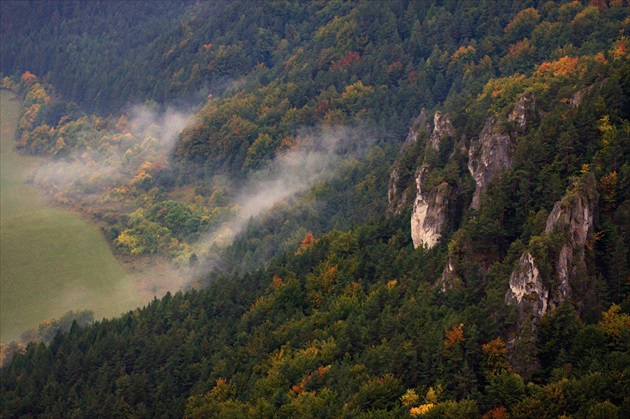 Jeseň zavítala nad Súľov I