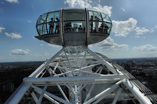 Zo samého vrchu London Eye-II