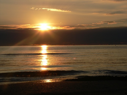 východ slnka Riccione