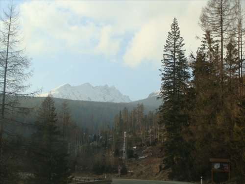 pohľad na Tatry