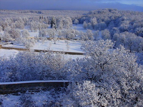 zimná krajina