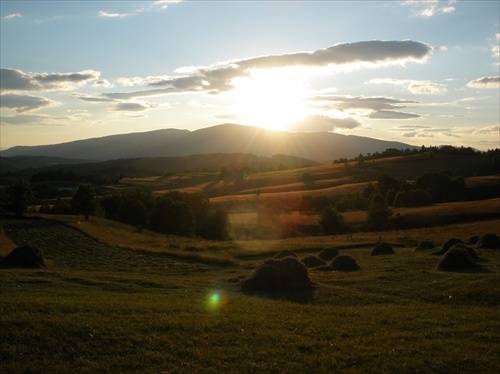 Západ slnka.....Bratkovica