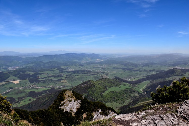 Výhľady z Veľkého Choča