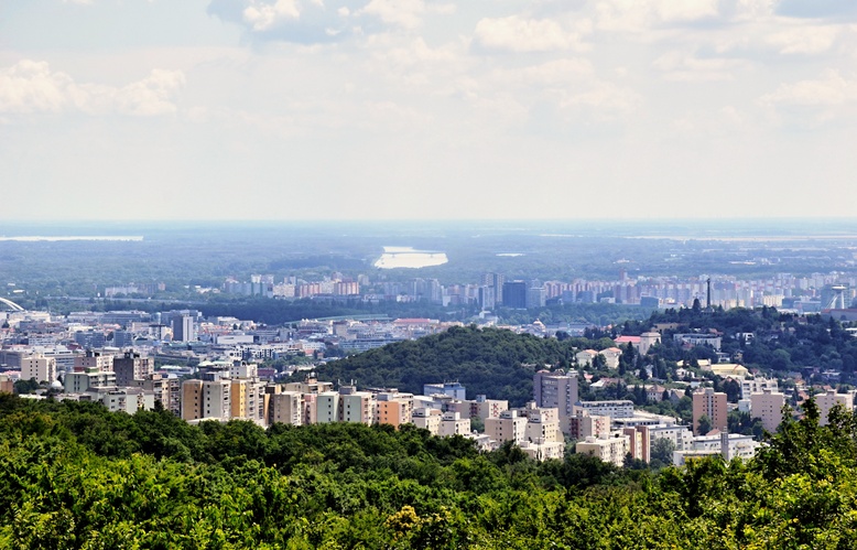 Výhľad na Bratislavu