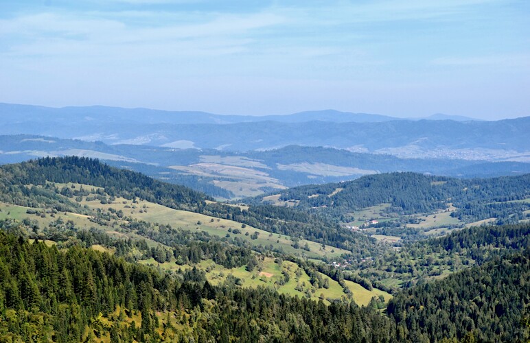 Výhľad na Zamagurie