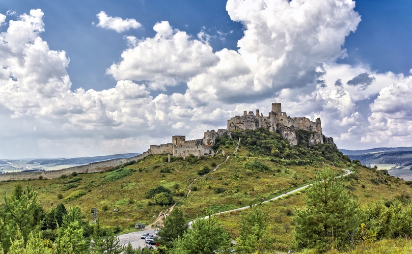 Spišský hrad.