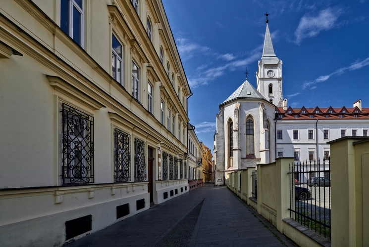 Františkánska ulica v Košiciach.