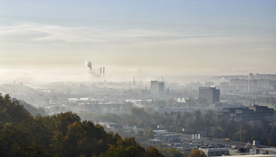 Košice v závoji.