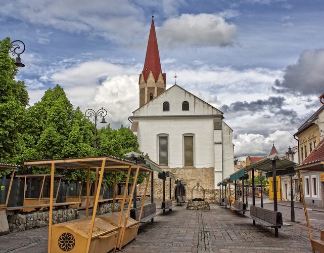 Dominikánske námestie, Košice.