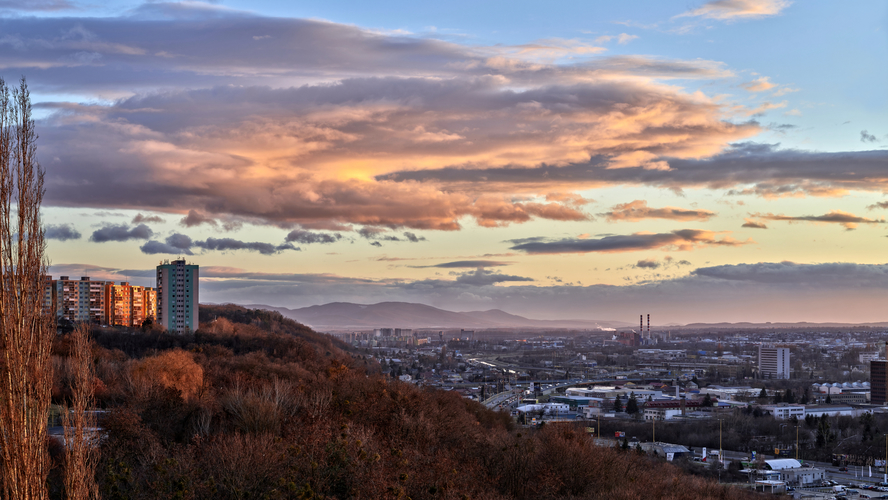 Košice v decembri.