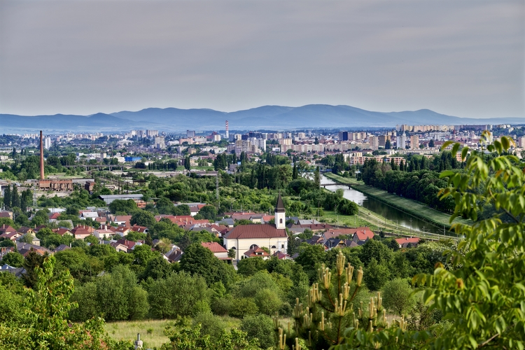 Košice zo severu.