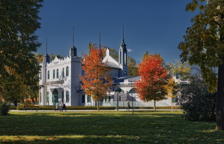 Mestský park, Košice.