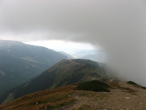 žeby tornádo Tatry