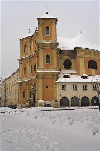 Zasnežená Bratislava 23.02.2009