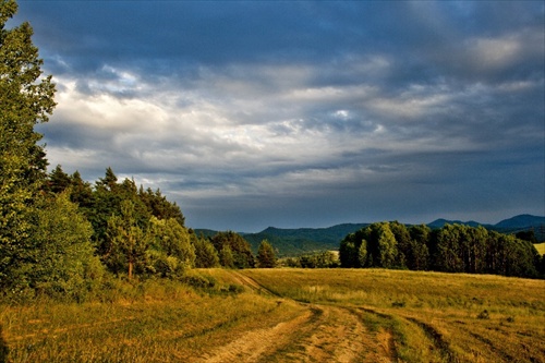 Podvečer v horách