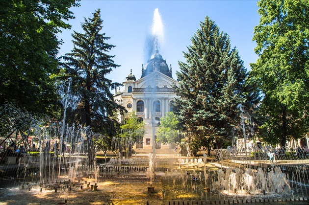 Podvečer v Košiciach.