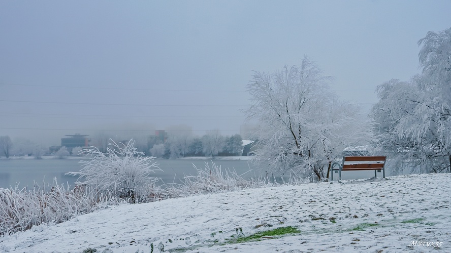 lavička...