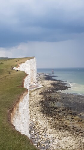 Útes, Seven sisters, UK