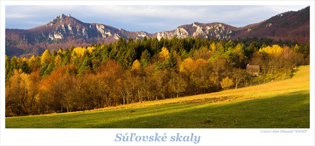 Súľovské skaly.