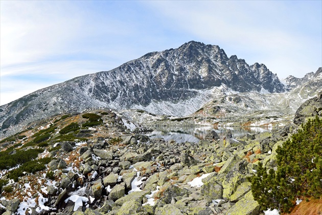 Batizovské pleso 1884 m n.m.