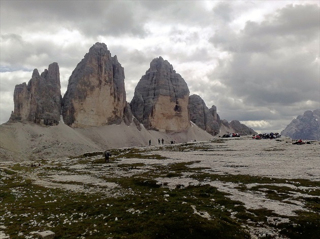 výhlad na Tre Cime